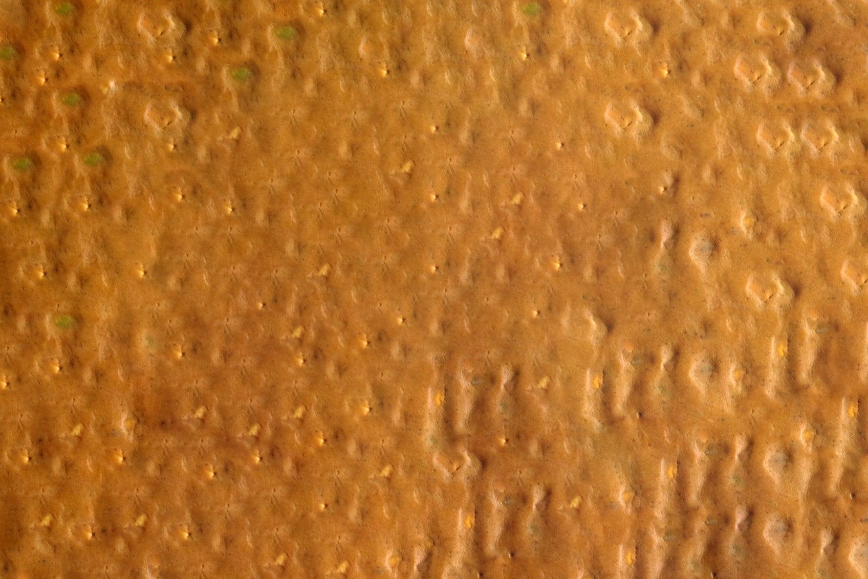 Close-up of a textured brown surface with a pattern