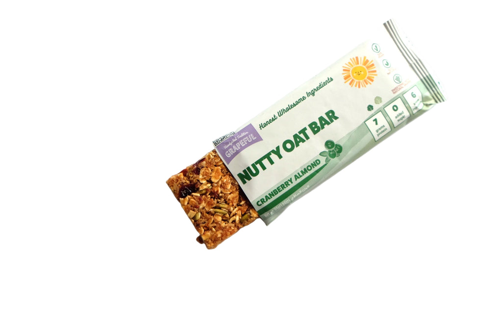 Grapeful Nutty Oat Bar - Cranberry Almond