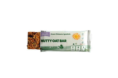 Grapeful Nutty Oat Bar - Cranberry Almond